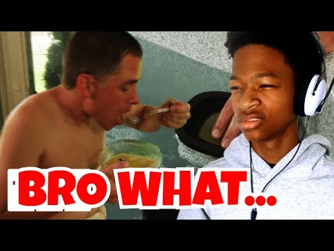 He heats up his Food in a Jacuzzi...