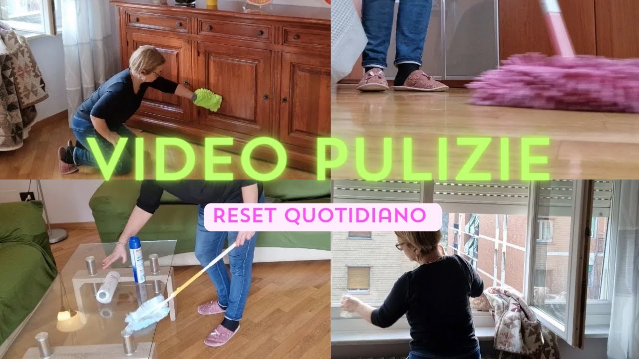 pulizie di tutta casa video motivazionale