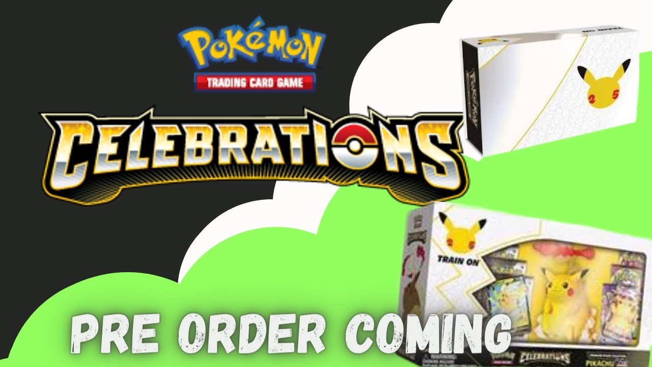Pokémon celebrations preorders! Ultra premium collection!