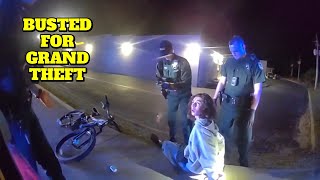 Busted for Stealing Electric Bicycle - Lake County, Florida - January 30, 2025