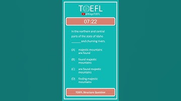 TOEFL Grammar Practice #114 | Structure Questions (Inversion)