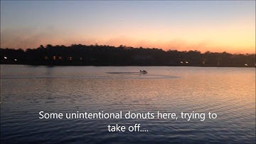 Hobbyzone Super Cub S on floats