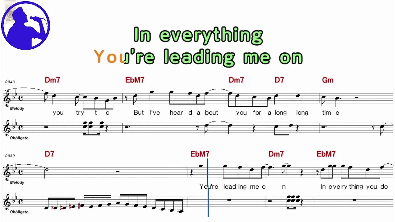 Pink Lady - Kiss in the dark karaoke version sheet music for players,chorus added(Ye karaoke) Pink Lady - Kiss in the dark karaoke version sheet music for players,chorus added(Ye karaoke)