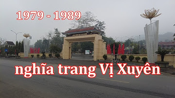 Nghĩa trang Vị Xuyên.