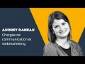 Audrey daneau charge de webmarketing chez cahra  management de transition