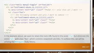 How to Efficiently Remove ul Elements from HTML Using Nokogiri in Ruby