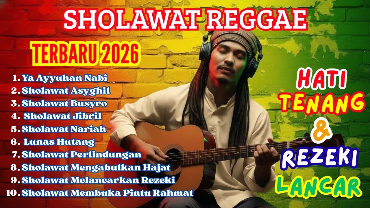Sholawat Reggae Islami | Irama Santai Penyejuk Hati