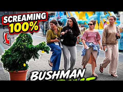Bushman prank: BRO STARTED SPEAKING IN TONGUES 😭 #bushmanprank #prank #funny 