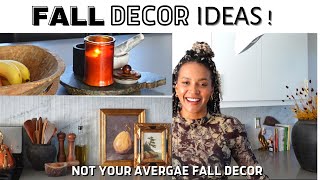 FALL DECORATE WITH ME 2022 || FALL DECOR IDEAS || AUTUMN HOME DECOR INSPIRATION || STYLING TIPS