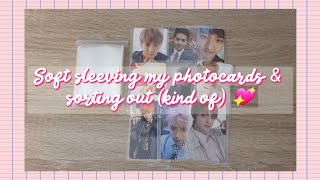 ☆ Soft sleeving all of my photocards & sorting (kind of)☆ screenshot 5