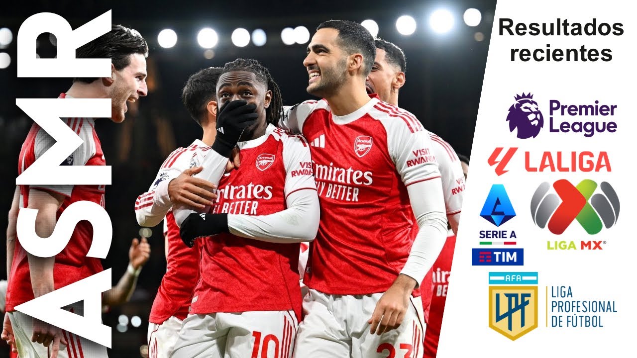 Resultados recientes del fútbol [ASMR español]