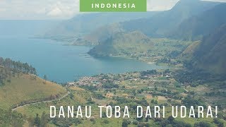 Video Drone Danau Toba Dari Beberapa Sisi Cakep Banget!
