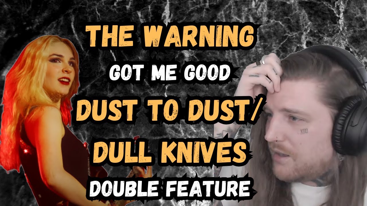 First time watching Dust to Dust / Dull Knives (Cut Better) by The Warning. Reaction