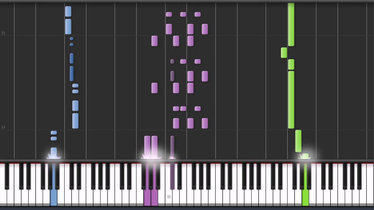 Star Light Zone on Synthesia
