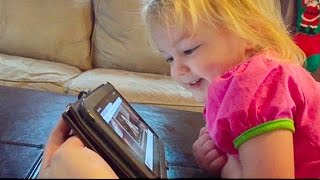 SANTA SENT BELLA A VIDEO! 2015