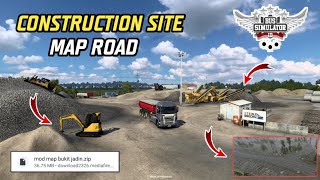 Map Mod Bussid 3.7 - Ets 2  New Constriction Site Map Mod For Bus Simulator Indonesia  |  Mod Map screenshot 3