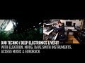 Dub Techno / Deep Electronics Liveset with Elektron - Moog - DSI - Eurorack #dubtechno #dawless