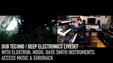 Dub Techno / Deep Electronics Liveset with Elektron - Moog - DSI - Eurorack #dubtechno #dawless