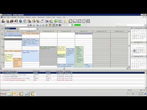 PracticeMaster eBite | Learn how to display a calendar for a specific client and only that client in