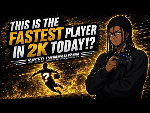 The Fastest Players In Each 2K | Speed Comparison | BLK Finesse Reaction