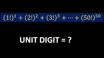 A seemingly hard question on finding the unit digit of factorial expression