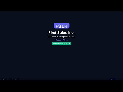 FSLR latest YouTube video thumbnail