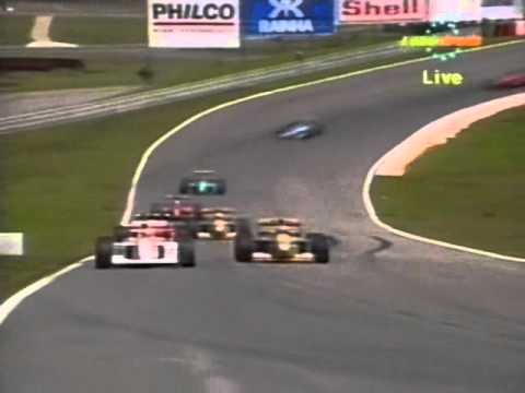 Senna vs Schumacher - 1992 Brazilian Grand Prix