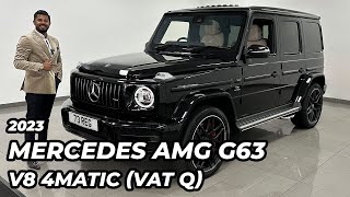 2023 Mercedes AMG G63 V8 4Matic (VAT Q)