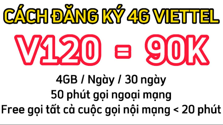 Đăng ký gói v90 viettel như thế nào