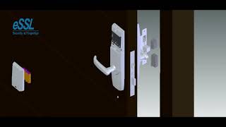eSSL Fingerprint Digital Door Lock Lock L5000