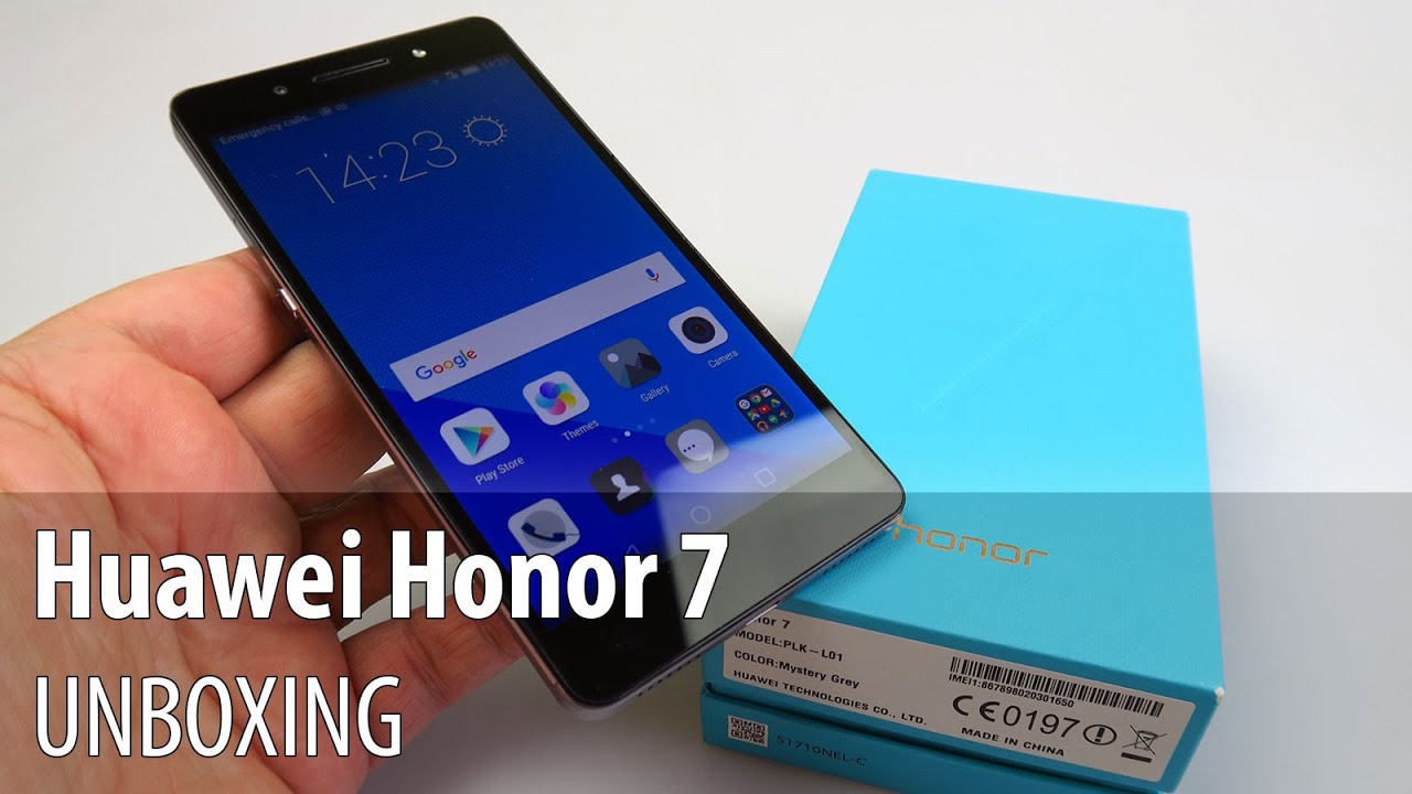 Huawei Honor 7 Unboxing (20 Megapixel Midranger) - GSMDome.com