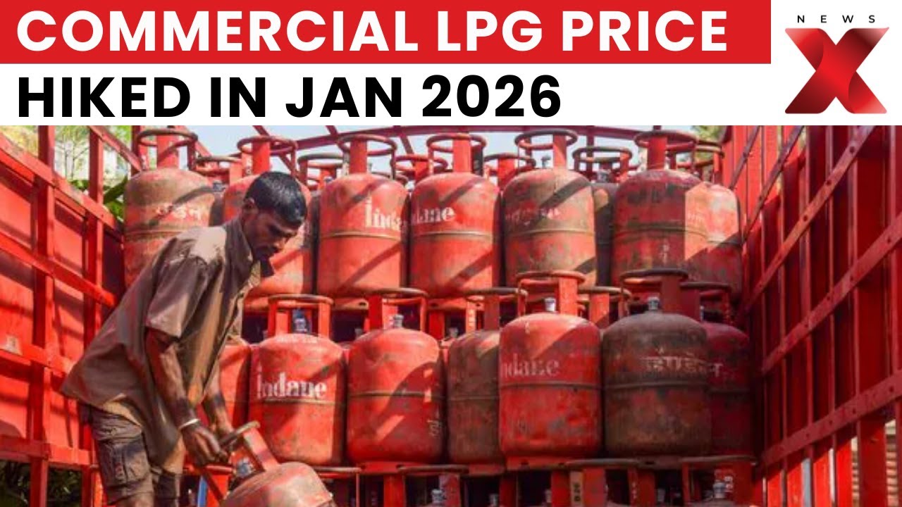 Commercial LPG Prices Hiked: 19kg Cylinder Up Rs 111 from Jan 1, 2026 ...