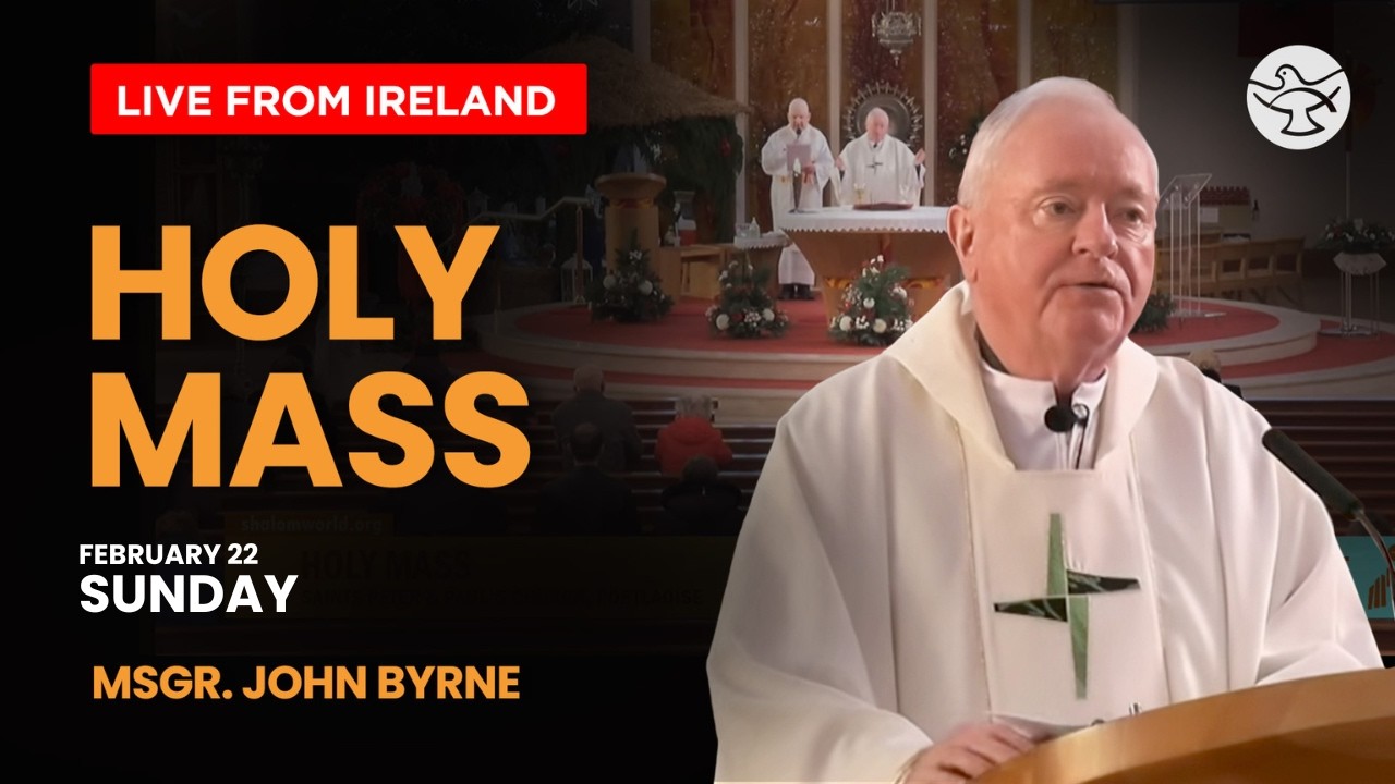 Catholic Mass Today | 22 February 2026 | SS. Peter & Paul's Church I Live from Ireland