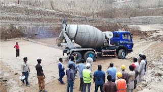 Foundation concrete Pouring with TM