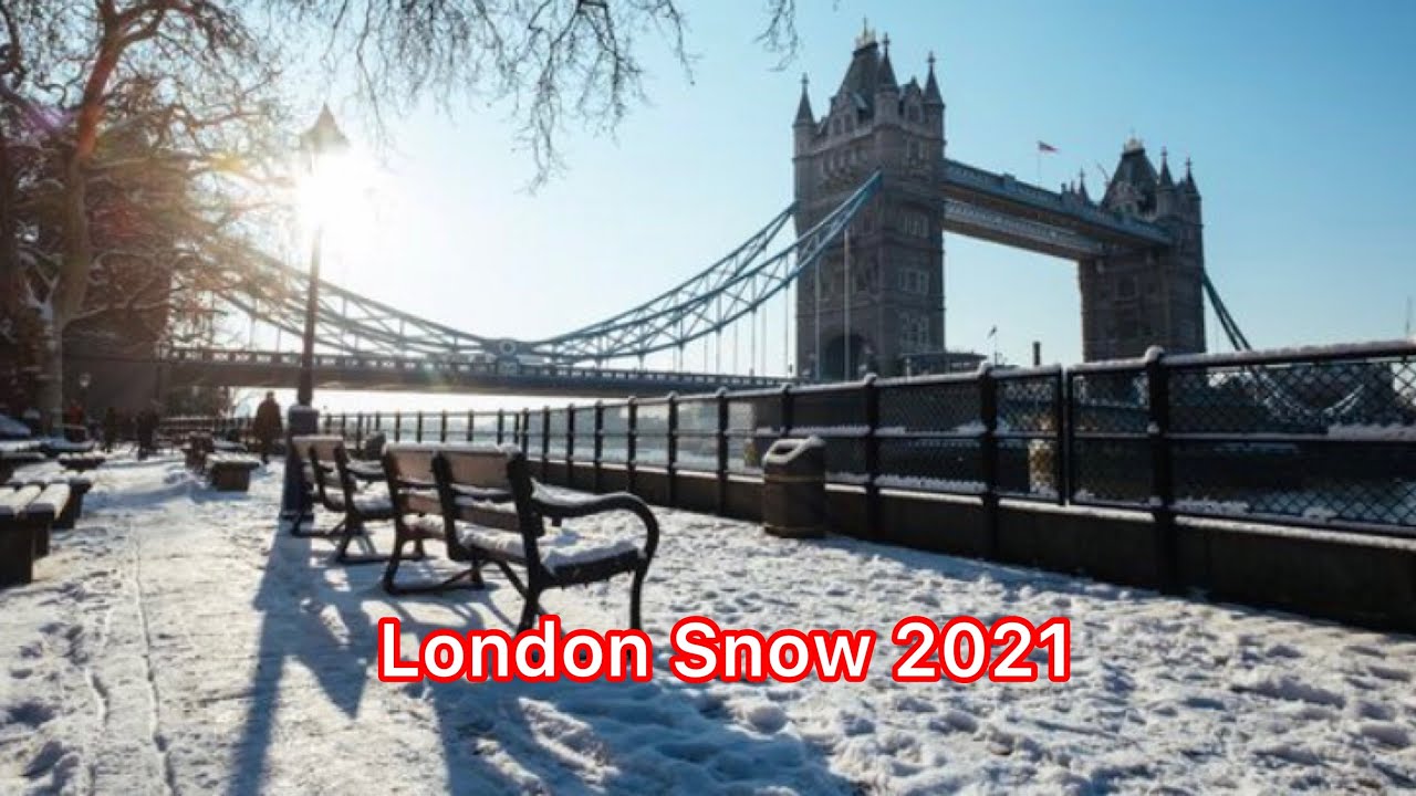 London live Snow | London Live - First Snowfall in London for 2021