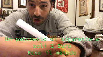 Quanto costa un pacchetto di sigarette a Bruxelles?