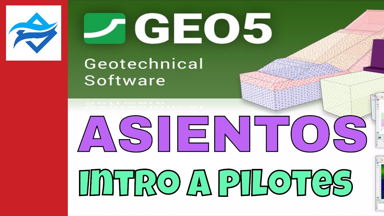 🔴  Software Geotécnico GEO5 - Análisis de consolidación debajo de un terraplén
