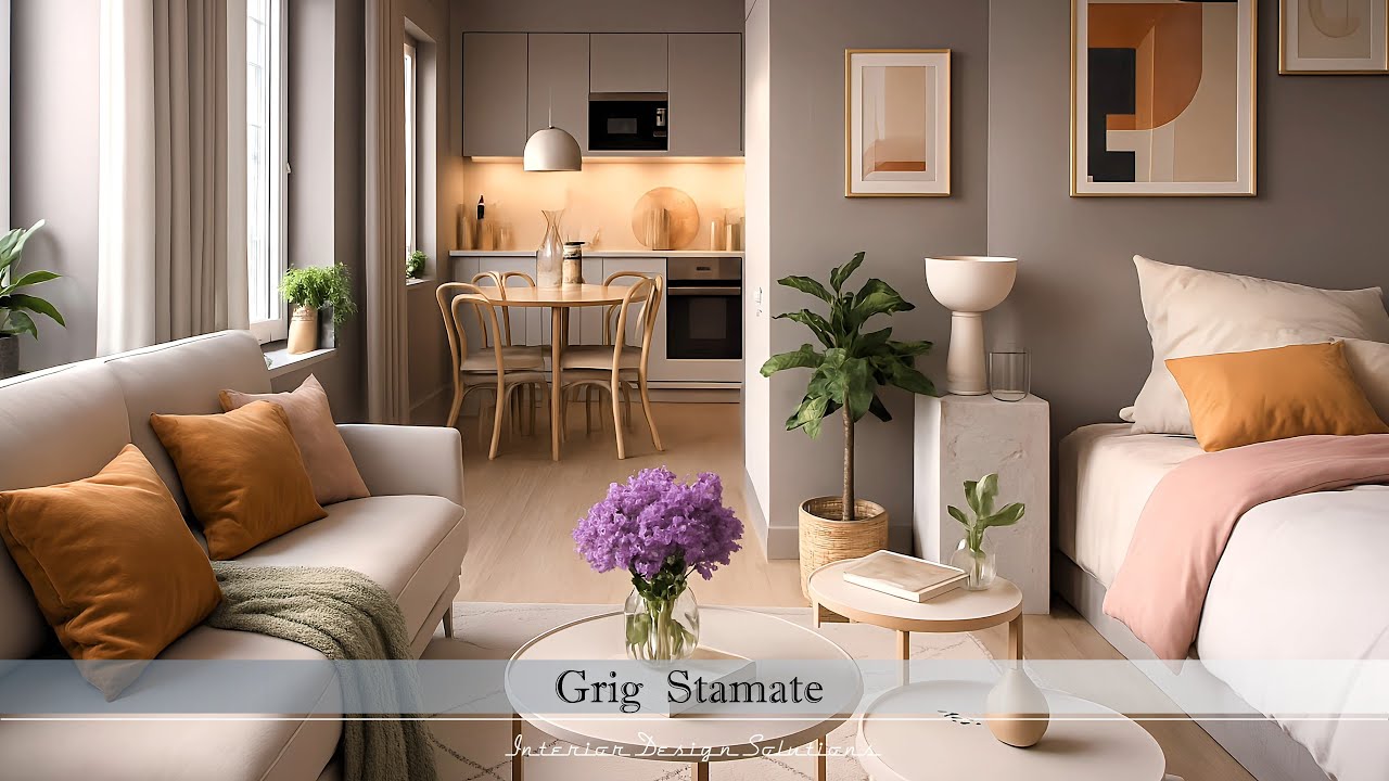 Small Space MAGIC: 50 Amazing Studio Apartment Design Ideas #11