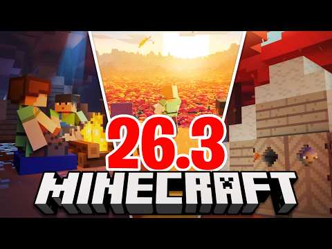 ALL THE NEW FEATURES in the WILDERNESS BOUND DROP - Minecraft 26.3