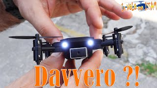 Questo DRONE da 22€ ha davvero una telecamera in 4K??