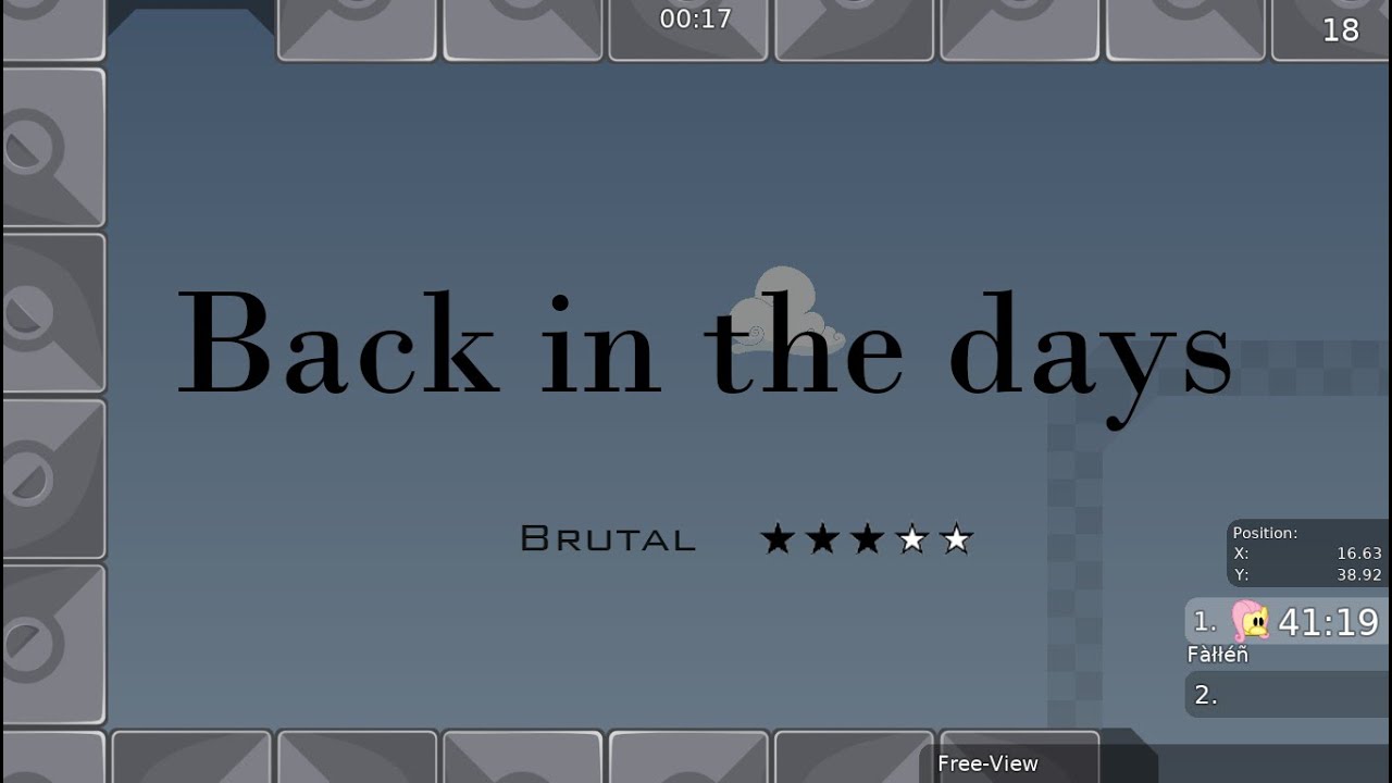 DDNet ( Teeworlds ) – Back in the Days (Brutal ★★★✰✰)