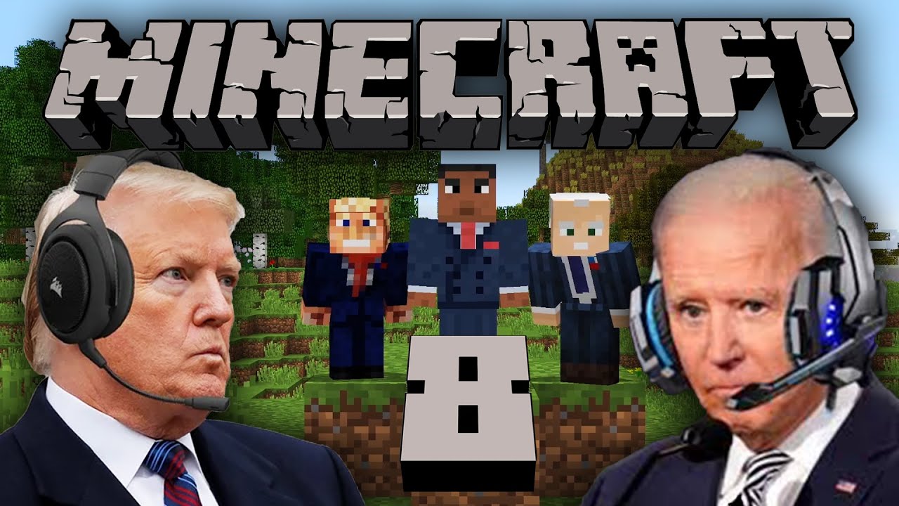 US Presidents Play Minecraft 8