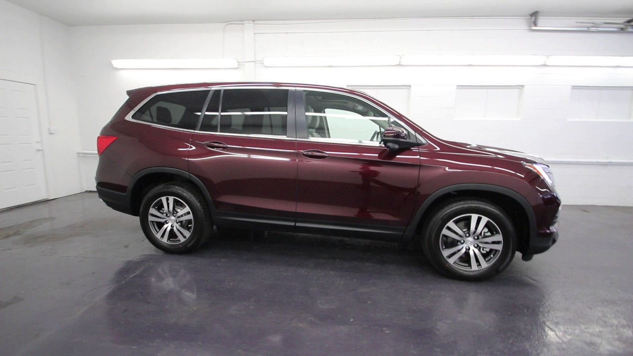 2016 Honda Pilot EXL Dark Cherry Pearl GB093953 Seattle Renton