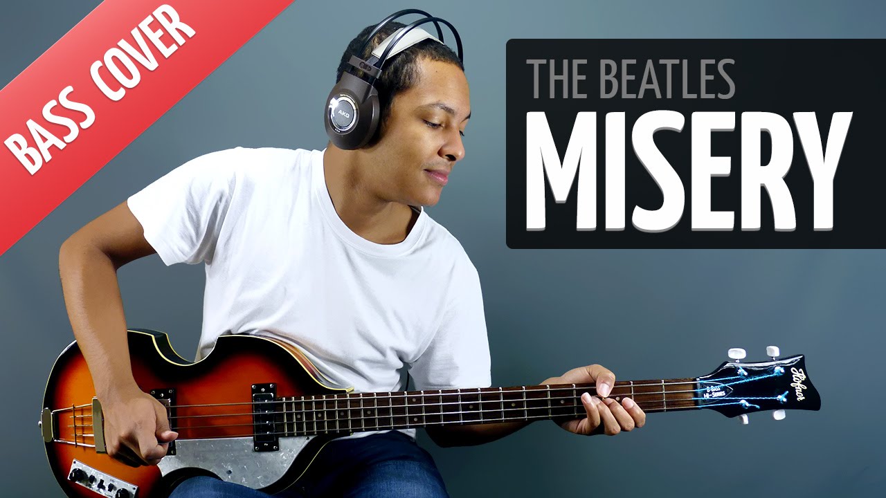 Misery (Bass Cover The Beatles) [isolated bass] YouTube