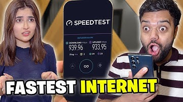 I Installed The Fastest Internet 🔥 | Unbelievable Speed Test 😱