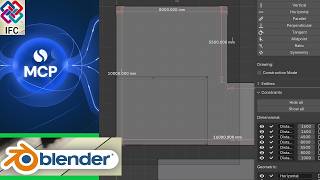 Blender Agentic IFC Bonsai Sketcher MCP