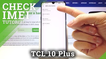 How to Locate IMEI & Serial Number in TCL 10 PLUS – IMEI Status