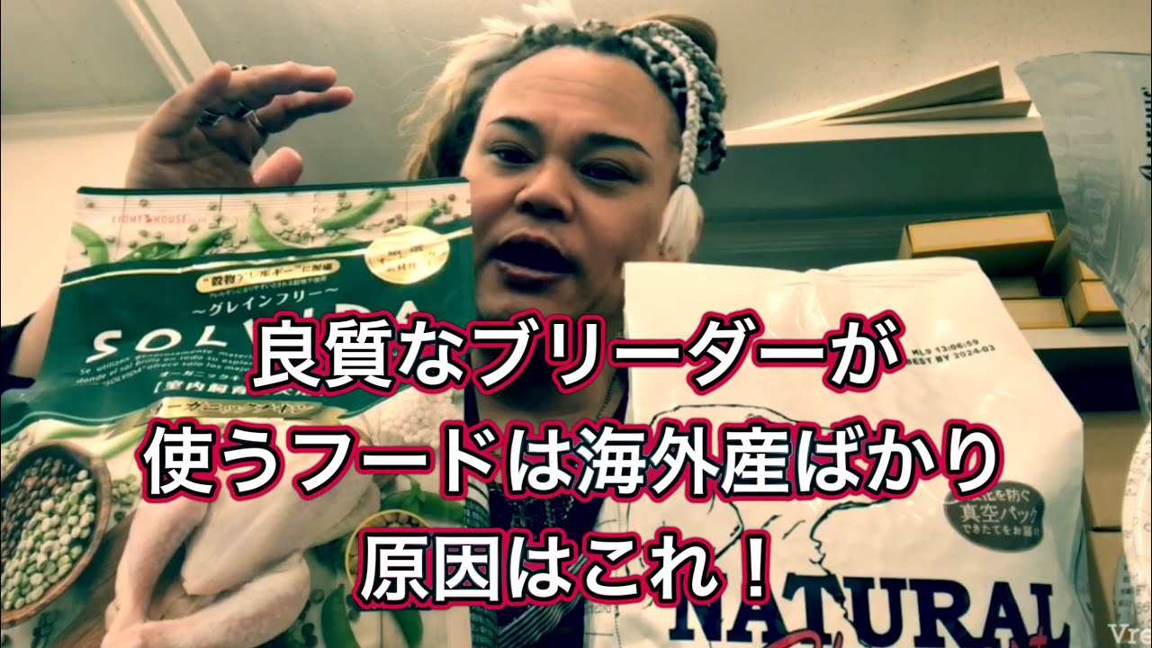 優良ブリーダーが国産フードを使わない理由