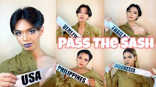 Makeup Time with ParoDivas x PASS THE SASH CHALLENGE (Miss Universe Inspired)