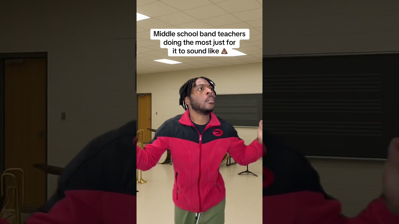 Middle school band teachers 💀